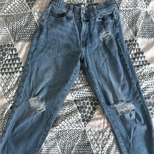 Arizona Jean Company Blue Mom Jeans